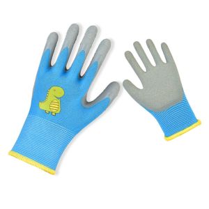 RGFV Non-Slip Kid Gardening Gloves Durable Breathable Garden Work Gloves Durable Collect Seashells Children Protective Glove Home