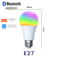 BOIO Tuya smart bulb E27 9W 15W WIFI/ Bluetooth bulb RGBCCT RGB Bulb mobile phone control led bulb Work WIth Smart Life APP And Tuya. 