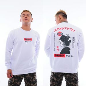 DOPERUSH - SWEATER JAPAN JPN JEPANG - CREWNECK JAKET MANTEL - LOCAL STREETWEAR - CLOTHING DISTRO - HYPE HYPEBEAST - LOCAL BRAND