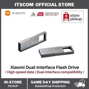Xiaomi Dual Interface Flash Drive | 64GB | 128GB | Metal Body | High Speed Reading | Alloy Shell