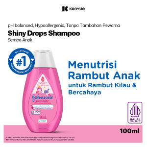 JOHNSONS Active Kids Shiny Drops Shampoo 100ml