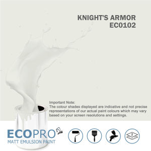 18L ECOPRO MATT EMULSION PAINT FOR INTERIOR ( GREY / KELABU ) READY STOCK / CAT KAPUR / CAT AIR / BUATAN MALAYSIA