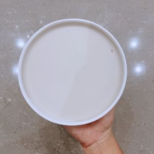 Dĩa lót men sứ đường kính từ 17 cm đĩa lót chậu cây trồng sen đá tiểu cảnh terrarium