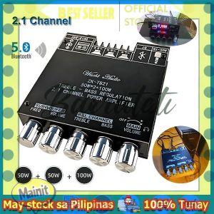 High Power TDA7498E Bluetooth Audio Amplifier – Subwoofer AUX/USB Input Compact Home and Car Audio