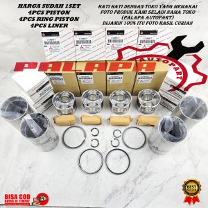 PISTON SET + RING PISTON DAN FURING STD STANDAR 1SET KOMPLIT TRITON ALL NEW HDX 1SET