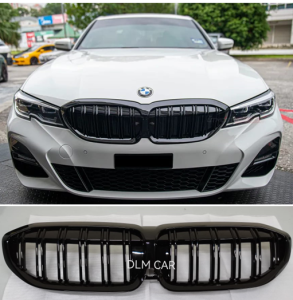 [READY STOCK] BMW G20 G28 M4 style Full Black GRILLE