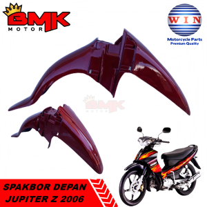 Win Spakbor Depan Jupiter Z Hitam Merah Marun 2006 2007 2008 Burung Hantu Burhan Slebor