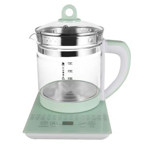 SG-Stock 1.8L Electric Kettle Health Pot Office Teapot Filtered 24h Appointment Kettle Thick Glass Kettle Thermos Gift Wholesale