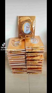 Buku Yasin Hard Cover Glossy Warna Gold l