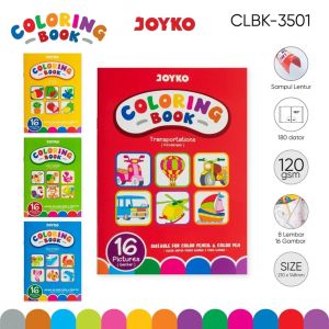 JOYKO Coloring Book CLBK-3501/3503 - Buku Mewarnai Gambar Anak SATUAN Murah