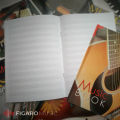 Buku Tulis Not Balok / Music Book - Garis Paranada. 