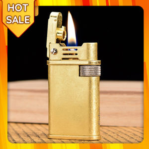 Hộp Quẹt Bật Lửa Xăng Đá Chief CF218 Trơn Thiết Kế Đẹp Độc Lạ Sang Trọng Cao Cấp - Dùng Xăng Bấc Đá Cao Cấp (KHÔNG CHỨA XĂNG GAS)