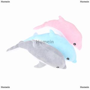 [COD] Homein New 30cm Lovely Dolphin Plush Toys Stuffed Soft Cute Animal Dolls Sofa Decor