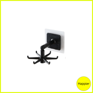 [HCM]Móc Dán Tường Treo Muôi Vá Xoay 360 Đa Năng