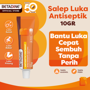 BETADINE OINTMENT Salep Luka Antiseptik 10gr