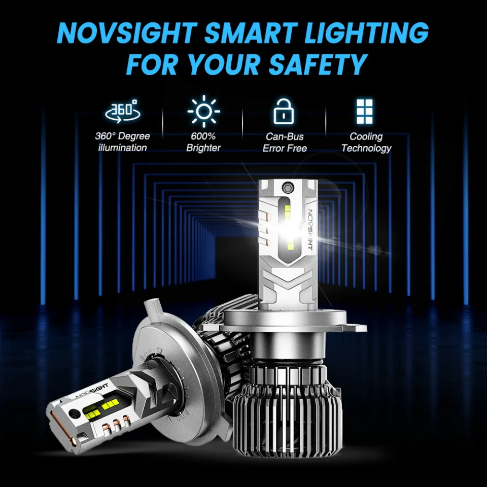 Novsight LED Headlight Bulbs Collection: Brightest Upgrade for Cars