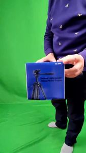 Camera Tripod for Pro & Mobile Phone 170cm Alloy Tripod Stand Lightweight Bluetooth Remote & Tablet Holder for E-Book