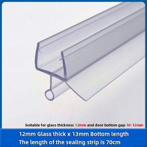 Shower Room Bathroom Glass Door Bottom Seal Strip Shower Screen Seals
