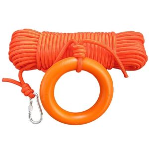 Waterborne floating rope water rescue rope luminous rope suitable for water rescue and other purposes