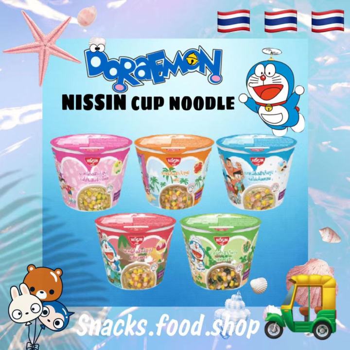 Cheap Nissin Mini Cup Doraemon Instant Noodles Crab Flavour 40 g