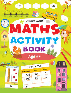 (Age5 - 7) Maths Activity Book for Children สมุดกิจกรรมเสริมทักษะคณิตศาสตร์สำหรับเด็ก แบบฝึกหัดเลข (พร้อมส่ง จากไทย)