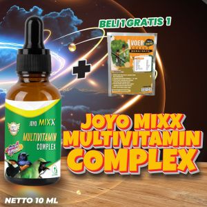 VITAMIN BURUNG MENINGKATAKAN IMUN TUBUH | MENINGKATAKAN NAFSU MAKAN | NUTRISI BURUNG | MIXX MULTIVITAMIN COMPLEX 10 ML
