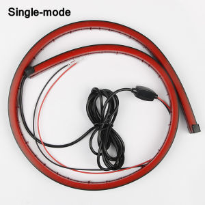 90cm 12V Car LED Strip Brake lights Rear Tail Warning Light High Mount Stop Lamp Flow Waterproof Auto Day Interior Accessories
