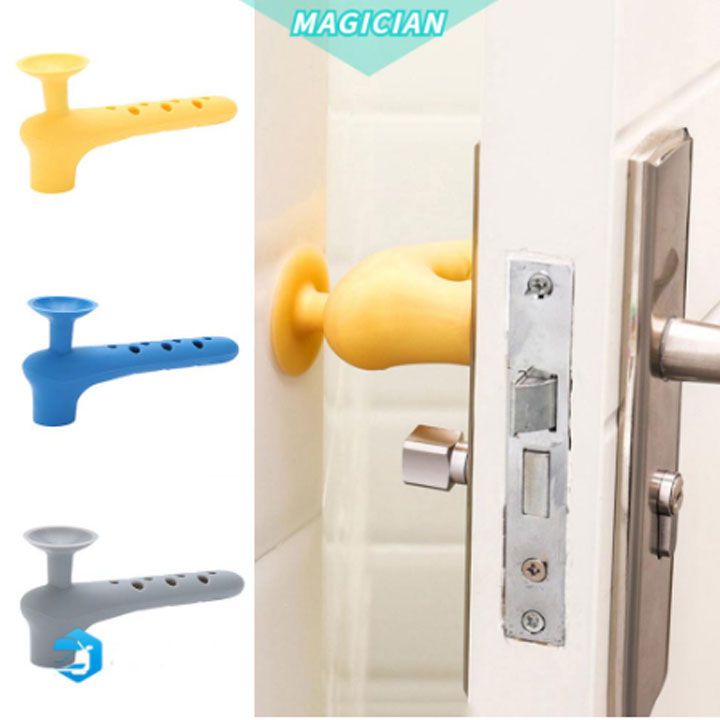 Bọc Bảo Vệ Tay Nắm Cửa Bên Trong Bằng Silicon Chống Va Chạm Hình Trái ...