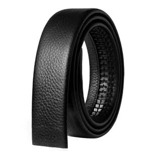 Khóa tự động chất liệu da PU vành đai cho nam giới không có khóa cho dịp đặc biệt phong cách dây thắt lưng Thắt lưng giản dị