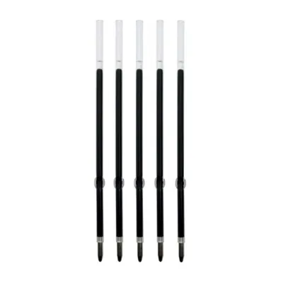 GS Replacement Ballpoint Refill Metal Black Ink Replacement Refill Soft Touch Pen Medium Point Black Refill Retractable Pens