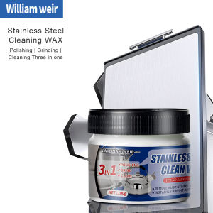 WILLIAM WEIR Krim Pembersih Noda Kerak pada Besi Stainless Steel Panci Telfon Wajan Serbaguna