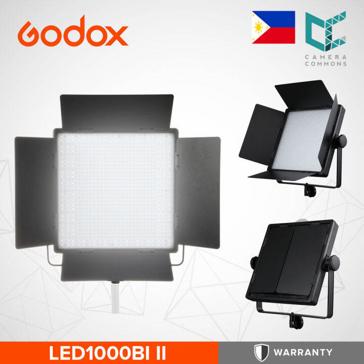 Godox LED1000Bi II Version 2 Bi-Color Video LED Light Panel Photography ...