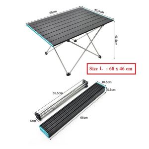 Bàn Gấp Gọn Cắm Trại Tiện Lợi – Nhỏ Gọn Dễ Mang Theo  Bàn Gấp Gọn Dã Ngoại – Giải Pháp Hoàn Hảo Cho Mọi Chuyến Cắm Trại