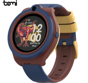 Smartwatch for children Bemi Linko LTE GPS Wifi SIM Slot Bluetooth Video Call SOS Touch Screen Accelerometer Heart Rate monitor pedometer - Blue Smart Watch For Kid