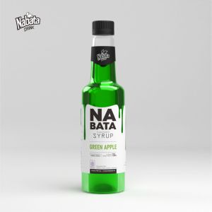 Sirup Green Apple Premium 760 ml Nabata Drink |  Sirup Apel Hijau Untuk Cafe Restauran