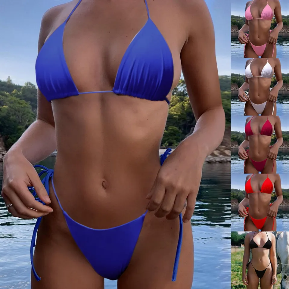 Adisputent Sexy Women Split Swimsuit Bikini Brazilian Swimsuit