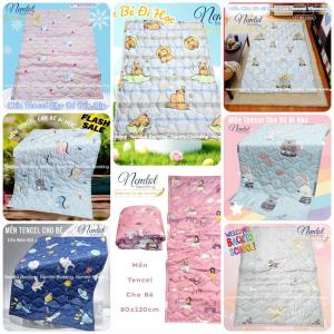 🌙ĐỦ SIZE🌙 Mền Cho Bé Đi Học Vải Tencel Than Hoạt Tính Thoáng Mát Kháng Khuẩn Chăn Chần Bông Cao Cấp _ Nemtot Bedding