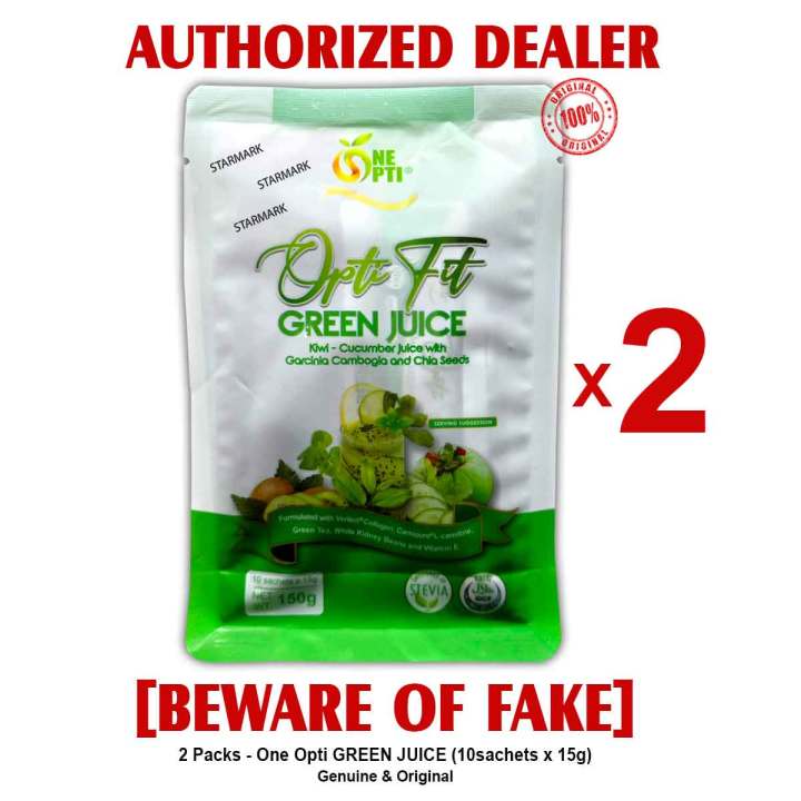 ONE OPTI JUICE 15-in-1 With Stevia – Antioxidant Immune Booster (2 Bottles)