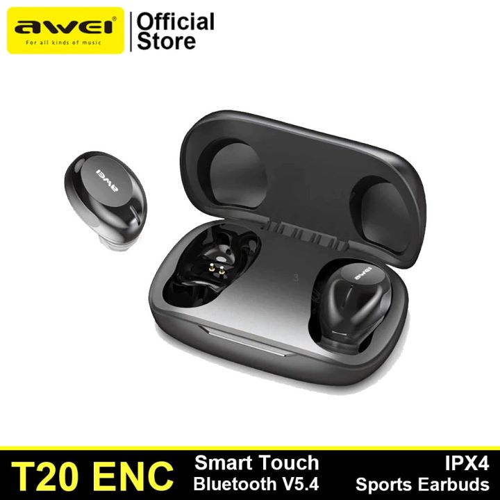 Awei T20 ENC In-Ear Bluetooth True Wireless Sports Earbuds