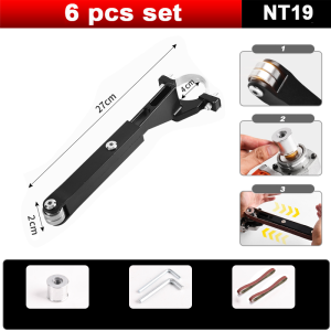 NESO Mini DIY Mesin Giling Pemoles Sabuk Ampelas Penggiling Sudut Sabuk Pasir 80/400 untuk Penggiling Sudut adaptor M10 gerinda tangan konverter grinder konverter amplas/angle grinder to sander polisher adapter