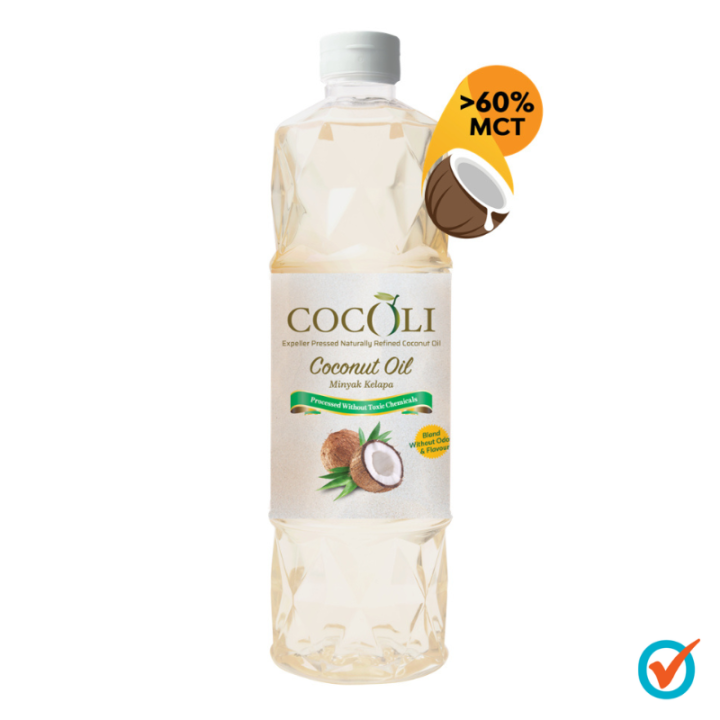 CocOli Expeller Pressed Naturally Refined Coconut Oil 1L Lazada