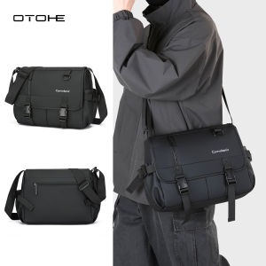 OTOHE Men’s Shoulder Bag Cross Body Bag Casual Lightweight Messenger Bag Large Capacity Waterproof Leisure Street Bag Travel Bag Outdoor Riding Bag For Men