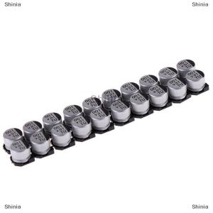 [COD] Shinia 20 pcs SMD Electrolytic Capacitors พร้อมข้อมูลจำเพาะของ6*5mm 16V 100uF