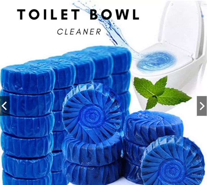 Bleach Automatic Toilet Bowl Cleaner Stain Remover Table Flush Toilet ...