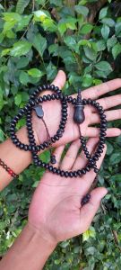 Tasbih Kayu Bertuah Teras Gemunggal 10mm Kelor Hitam Tenggelam di Air