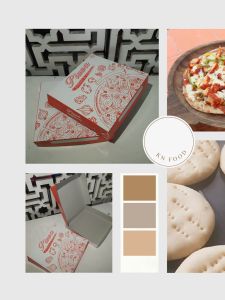 Kardus Pizza - Box Pizza - 22 cm - Dus Pizza 50 pcs