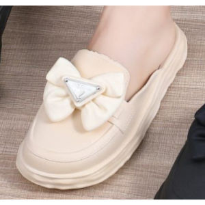 Sandal Selop Karet Wanita  H.Y.S New Motif Pita Karet Hak Rendah G90