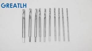Đầu khoan canulized xương chày GREATLH đầu khoan canulized đinh nội tủy xương chày dụng cụ mở rộng khoang tủy xương dụng cụ chỉnh hình