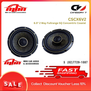 Sound Quality Car Audio Speaker Category 7 SQ 6.5" Speakers Component Coxial