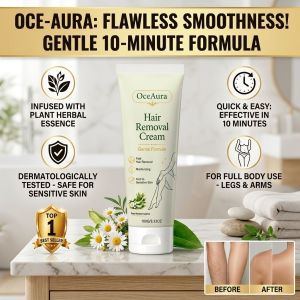 Gentle Permanent Hair Removal Cream Hair Removal Cream Women Men Body Hair Remover Sensitive Skin Care Formula Smooth Finish Daily Beauty Care Product Easy Home Application